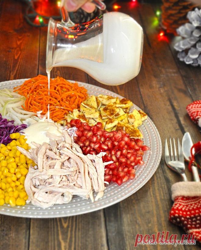 Очень вкусный салат с гранатом - Mom Story