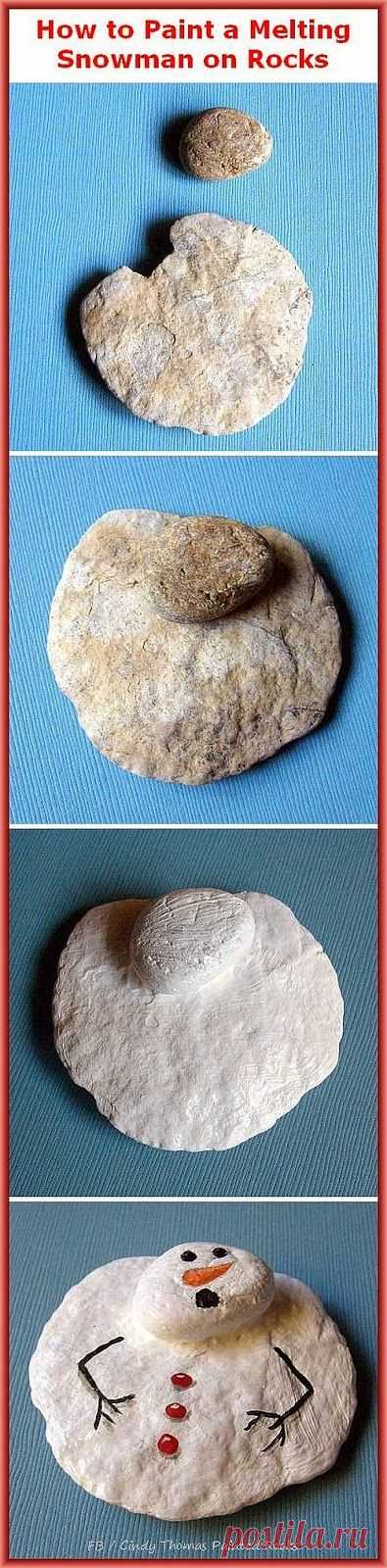 Найдено на сайте paintingrocks.blogspot.com.