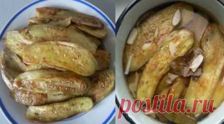 Маринованные баклажаны. Вкуснятина невероятная! Попробуйте сделать и этот рецепт у вас приживется. Ингредиенты ✓ Баклажаны — 5-6 средних размеров Маринад: ✓ 100 мл уксуса 6 %, ✓ 2 стакана воды, ✓ 4...