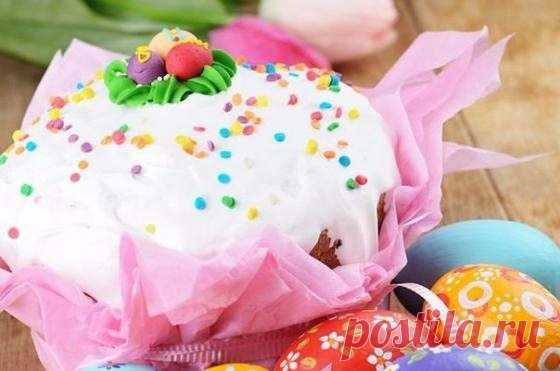 10 рецептов глазури для пасхальных куличей - Простые рецепты Овкусе.ру