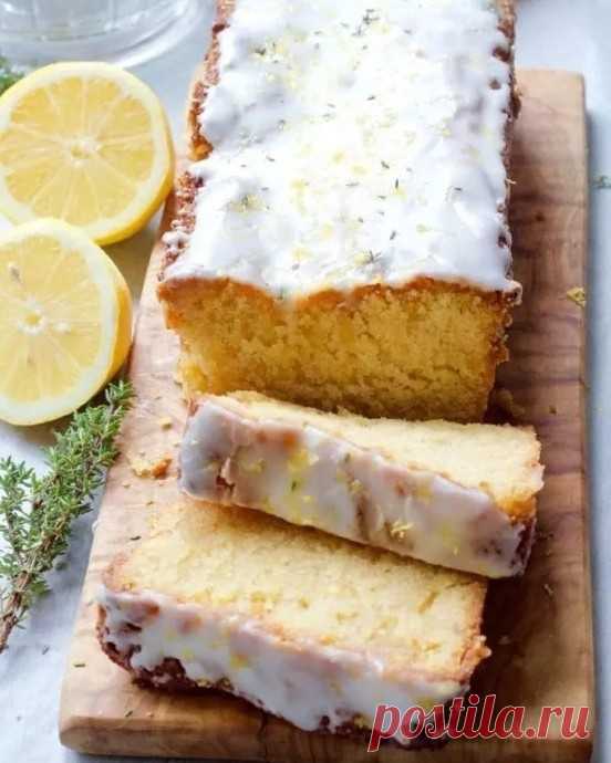 ​Нежный лимонный кекс