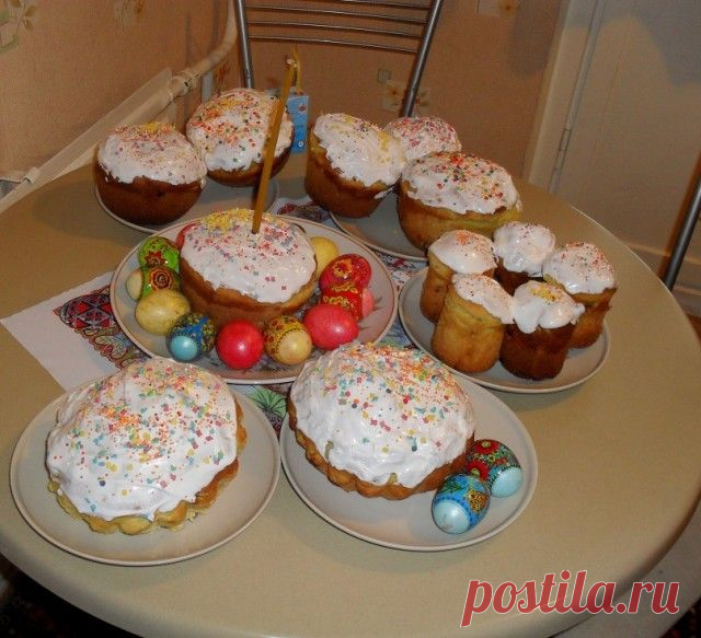 Кулич (классический рецепт)