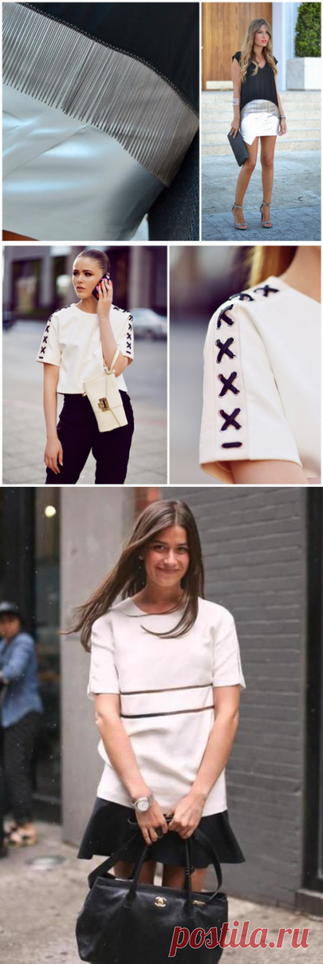 Детали и идеи. Блузки, водолазки, футболки... -2 (трафик) / Детали / ВТОРАЯ УЛИЦА