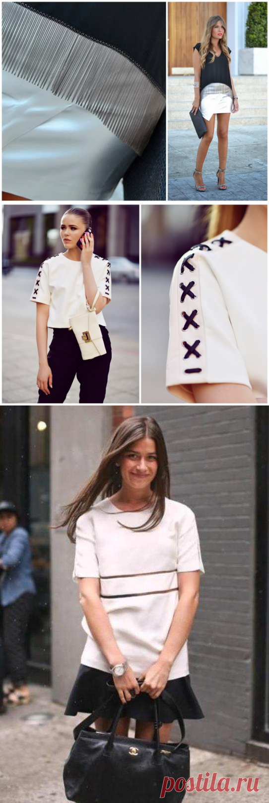 Детали и идеи. Блузки, водолазки, футболки... -2 (трафик) / Детали / ВТОРАЯ УЛИЦА