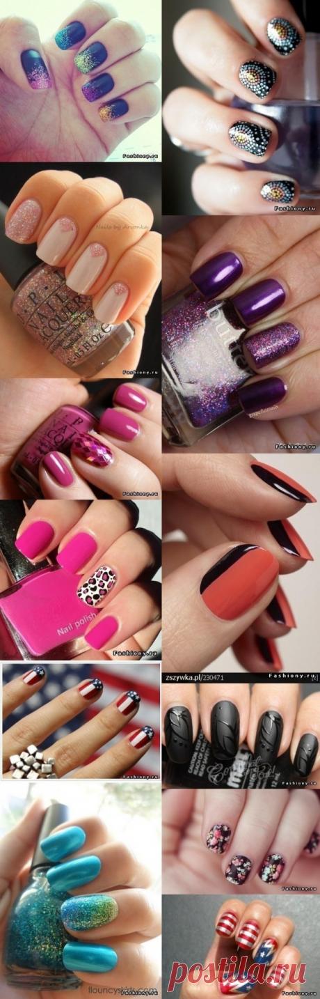 Красивый и стильный маникюр для яркой весны