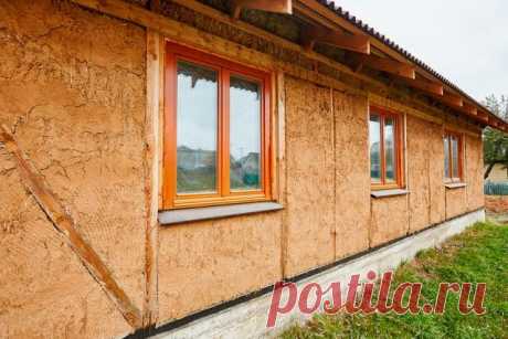 Строим дом из соломы по $250 за квадратный метр | Выживи сам