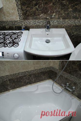 (+1) тема - Моя ванная: "мраморная" комната | Школа Ремонта