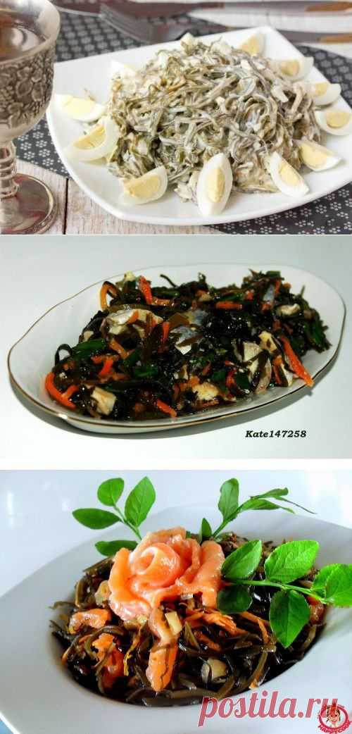 Салаты с морской капустой и рыбой: 7 рецептов / Простые рецепты