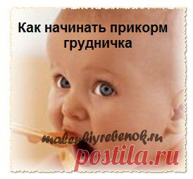 Как начинать прикорм грудничка, чтобы ваш малыш кушал с удовольствием.