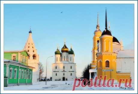 Соборная площадь Коломны
