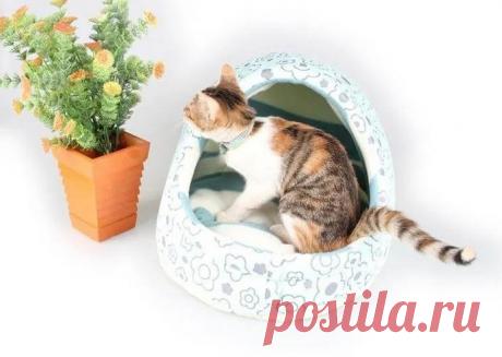 Выкройка домика для домашних животных / Простые выкройки / ВТОРАЯ УЛИЦА - Выкройки, мода и современное рукоделие и DIY