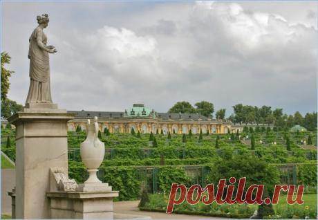 Дворцовый парк Сан-Суси в Потсдаме — Путешествия