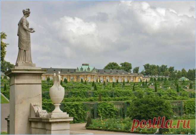 Дворцовый парк Сан-Суси в Потсдаме — Путешествия