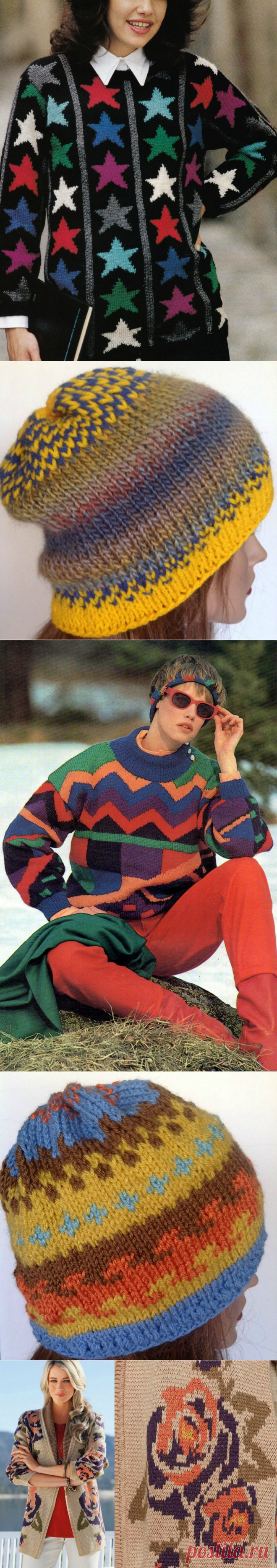 Техника многоцветного вязания. Восхитительное рукоделие!