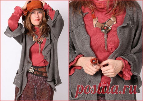 Aproximat - Tatiana Palnitska - Бохо стиль - хиппи, фолк, этно, гранж, сафари, бохо... - Галерея - Knitting Forum.Ru
