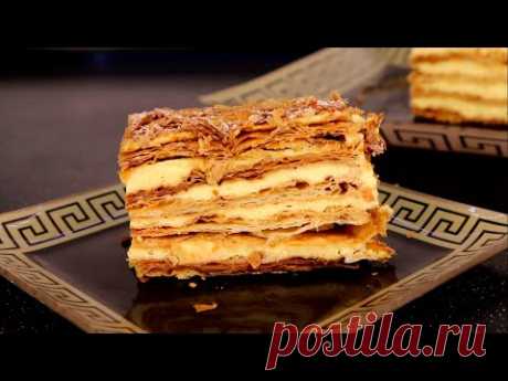 Рецепт: Хрустящий торт "Наполеон" на RussianFood.com