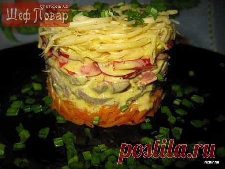 Салат з язиком або/или Салат с языком / Салаты / Рецепты / Шеф-повар – простые и вкусные кулинарные рецепты, фото-рецепты, видео-рецепты