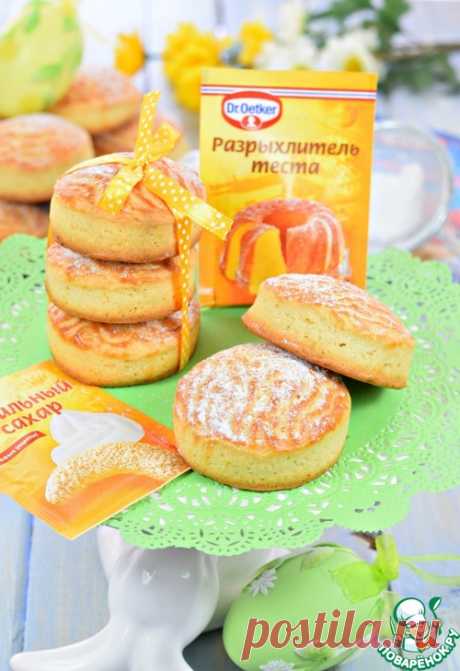 Мягкое апельсиновое печенье – кулинарный рецепт