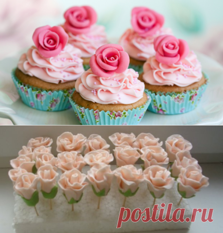 Розы из крема, мастер класс по приготовлению в домашних условиях