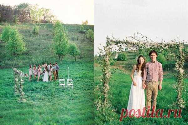 Свежесть лета: свадьба Маши и Юры - WeddyWood