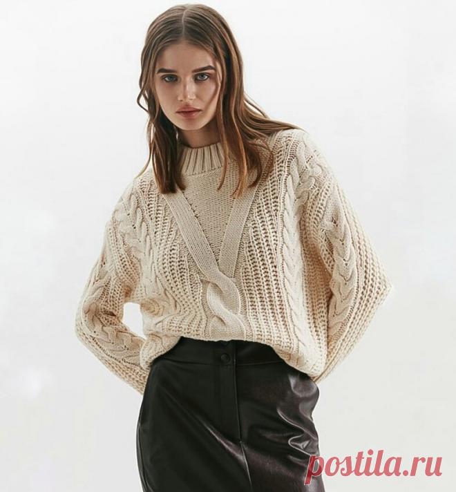 Утепляемся вместе с Лав Репаблик. Показываю интересные вязаные свитеры от бренда | Вяжем вместе! | Пульс Mail.ru Зима уже не за горами, пора утеплятся. Магазины уже вовсю продают теплые свитеры, а мы можем связать обновки самостоятельно. Заимствовав дизайн...