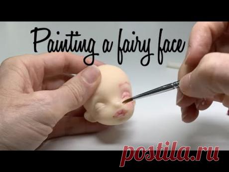 PAINTING A FAIRY FACE | COMO PINTAR LA CARITA DE UN HADA.