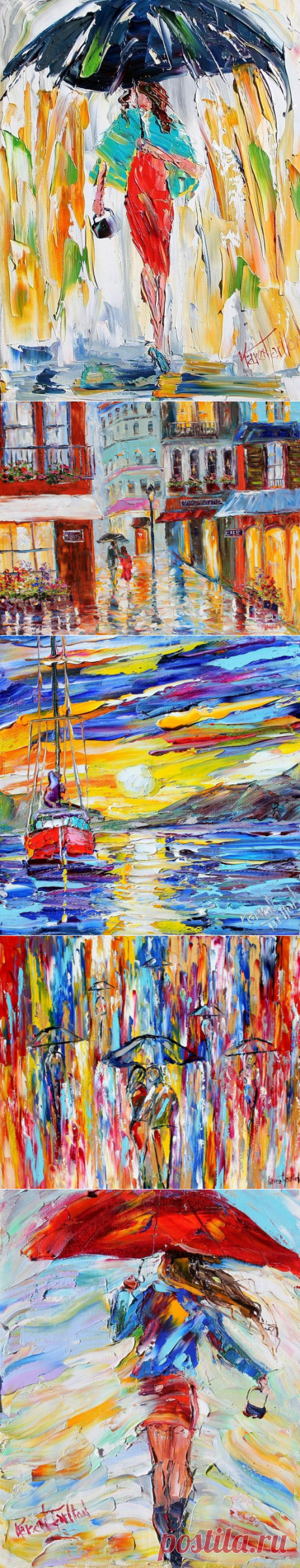 Карен Тарлтон(Karen Tarlton) - картины маслом..