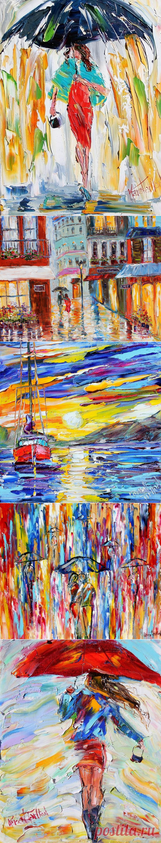 Карен Тарлтон(Karen Tarlton) - картины маслом..