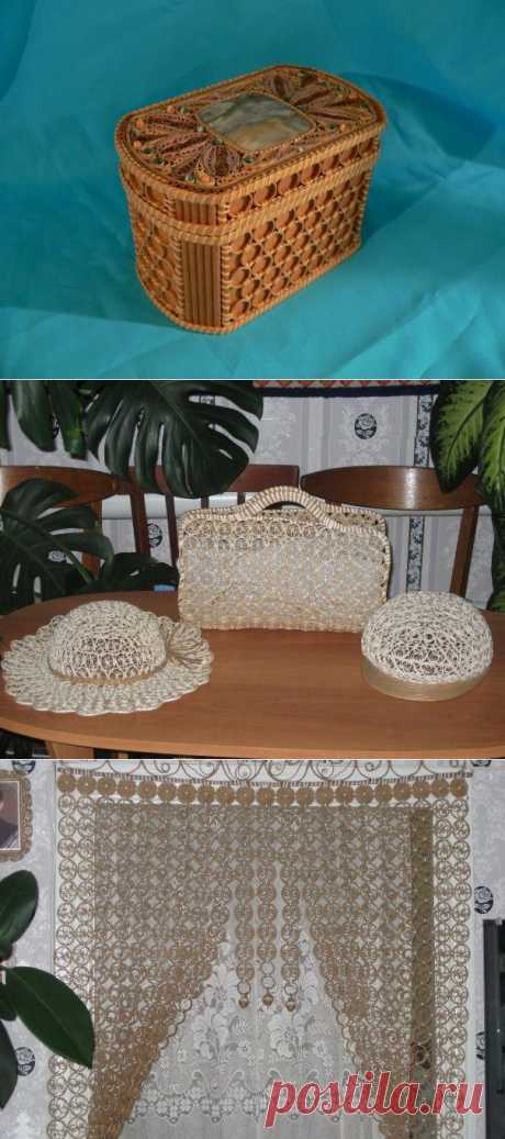Торсион-папье. Редкие рукоделия