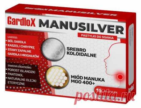 Gardlox Manusilver x 16 lozenges Medical device Gardlox Manusilver UK in the form of lozenges soothes hoarseness and sore throat, and also reduces the growth of bacteria, viruses and fungi.