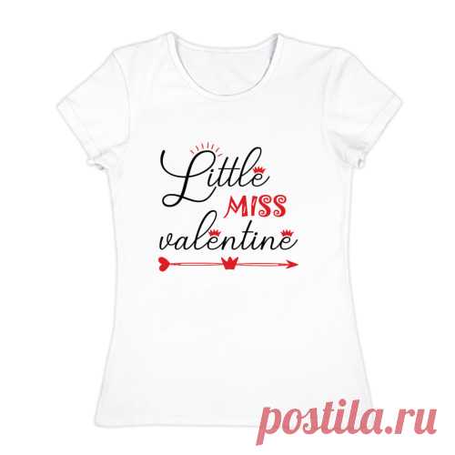 Женская футболка хлопок Little Miss Valentine
1025 руб.