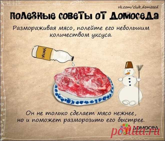 Полезные советы от "домоседа" в картинках - Советы на каждый день