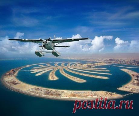 Полёт на гидроплане над ОАЭ | WorldCity