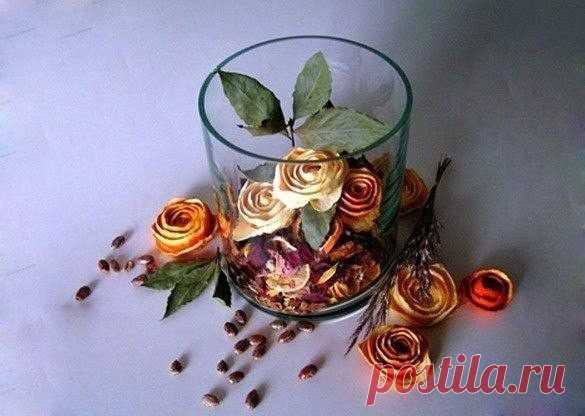 Апельсиновые розочки
