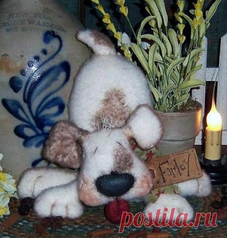 Товары для рукоделия, швейная фурнитура, ткани.
✂✂ Собачка + выкройка) ✂✂