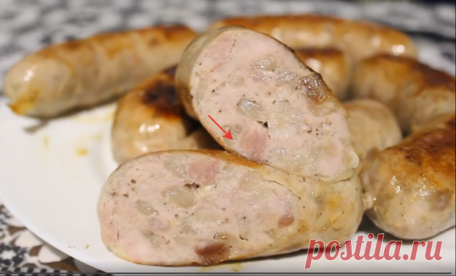 Украинская колбаска! Самая простая и вкусная домашняя колбаса!!! | Димоныч | Яндекс Дзен