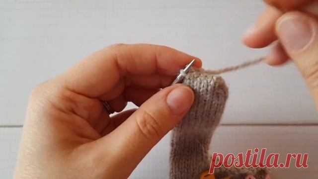 Перчатки спицами. Подробный МК