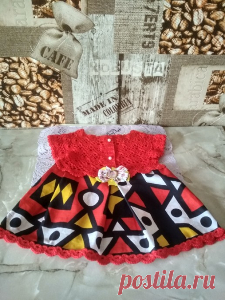 Утилизирую остатки пряжи...