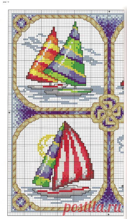 Пин на доске Embroidery, Cross-Stitch, Sewing