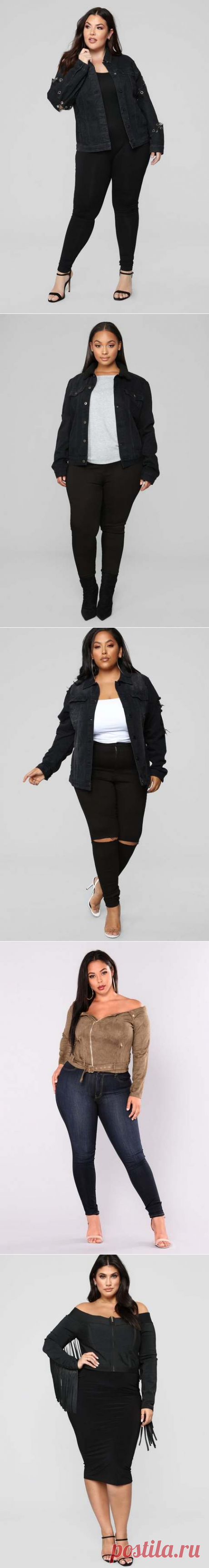 Джинсовые куртки для полных девушек американского бренда Fashion Nova весна-лето 2019 (60 фото)