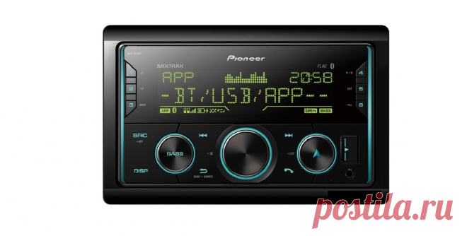 Pioneer MVH-S620BT
Автомобильный цифровой ресивер 2-DIN с FM/AM, USB, Bluetooth, встроенным звуковым процессором (DSP), поддержкой приложения Pioneer Smart Sync, совместимый с устройствами Apple и Android