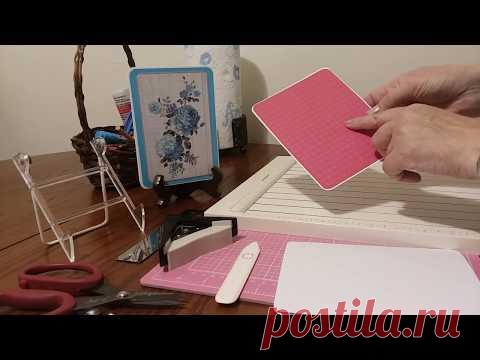 МК для новичков. Z fold открытка