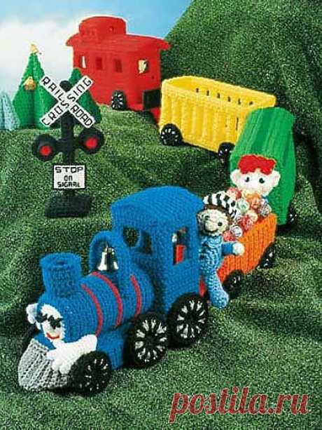 Choo Choo Train - free crochet pattern | amigurumi