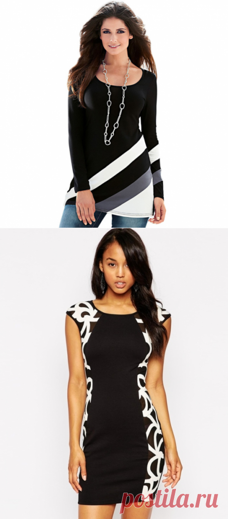 Идеи платьев со вставками