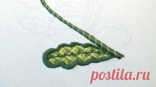 Embroidery art | СТИЛЬНАЯ ВЫШИВКА #6 Вышито объемной гладью и решеткой | Дзен