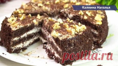 Торт дежурный Три стакана буквально тает во рту_ Все смешали и в духовку