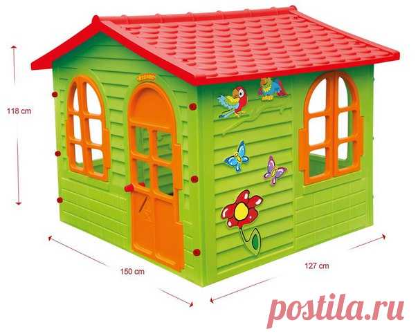 Игровой домик пластиковый «Коттедж»

Размеры домика: 127x150x118 см 
Вес игрушки нетто / брутто: 16.85 / 19.30 кг 
Размеры упаковки 16x115x132 см 
Показать полностью…