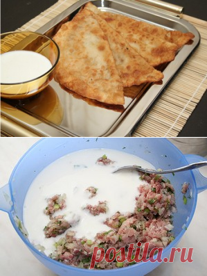 Чебуреки (пошаговый фоторецепт)