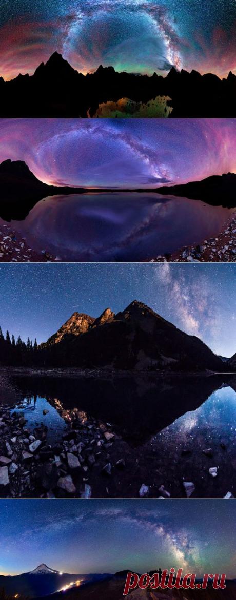 Потрясающее ночное небо