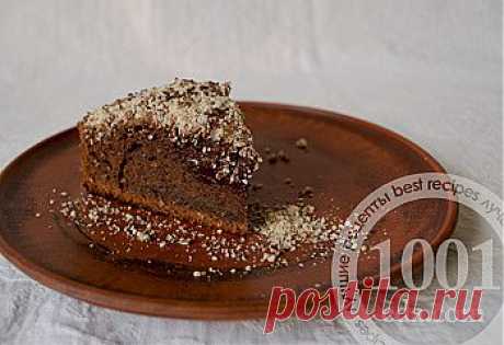 Рецепт шоколадно-миндального торта Царица  - 23 февраля   . 1001 ЕДА вкусные рецепты с фото!